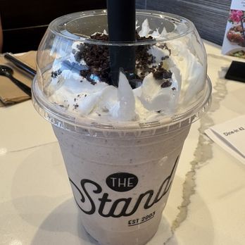 The Stand - American Classics Redefined - Cookies N' Cream Shake - New American Near Me - Valencia, California The Stand - American Classics Redefined - Cookies N' Cream Shake - New American Near Me - Valencia, California
