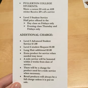 Fullerton College Cosmetology - Discounts and additional information. 11/2014 - Cosmetology Schools Near Me - Fullerton, California Fullerton College Cosmetology - Discounts and additional information. 11/2014 - Cosmetology Schools Near Me - Fullerton, California