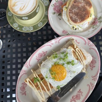 Milktooth - Cauliflower tofu "chorizo" breakfast burrito, smoked salmon eggs Benedict sandwich, and cinnamon toast latte - Breakfast & Brunch Near Me - Indianapolis, Indiana