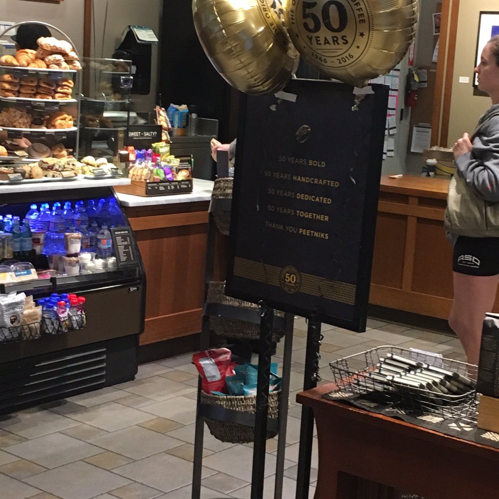 Peet's Coffee - 50 years old! - Coffee & Tea Near Me - Santa Clara, California Peet's Coffee - 50 years old! - Coffee & Tea Near Me - Santa Clara, California