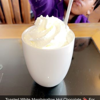 The Daily Grind Cafe - My Daughter And Her Toasted Marshmallow Hot Chocolate - Coffee & Tea Near Me - San Diego, California The Daily Grind Cafe - My Daughter And Her Toasted Marshmallow Hot Chocolate - Coffee & Tea Near Me - San Diego, California
