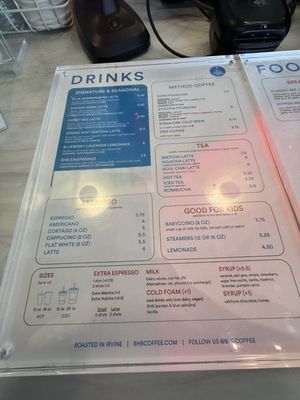 Menu photo 1 Blue Hummingbird Roastery Irvine, CA Menu photo 1 Blue Hummingbird Roastery Irvine, CA