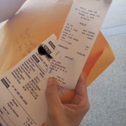PostalAnnex - Receipt of item, how much it weight, cost