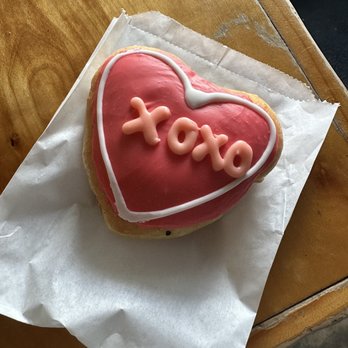 SloDoCo Donuts - valentines donut - Donuts Near Me - San Luis Obispo, California