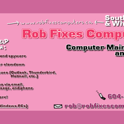 Rob Fixes Computers