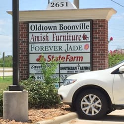 Amish Furniture For Generations - Their sign on Boonville Rd.