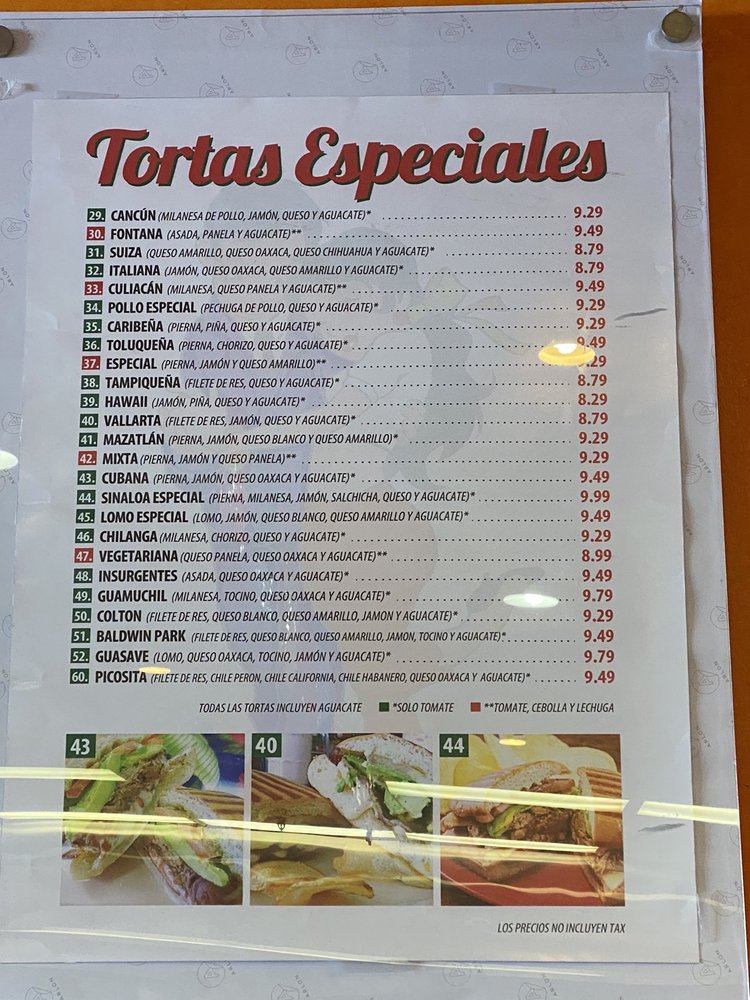 Tortas Sinaloa Takeout Delivery 250 Photos 317 Reviews Mexican 14510 Baldwin Park Towne Ctr Baldwin Park Ca Restaurant Reviews Phone Number Menu Yelp
