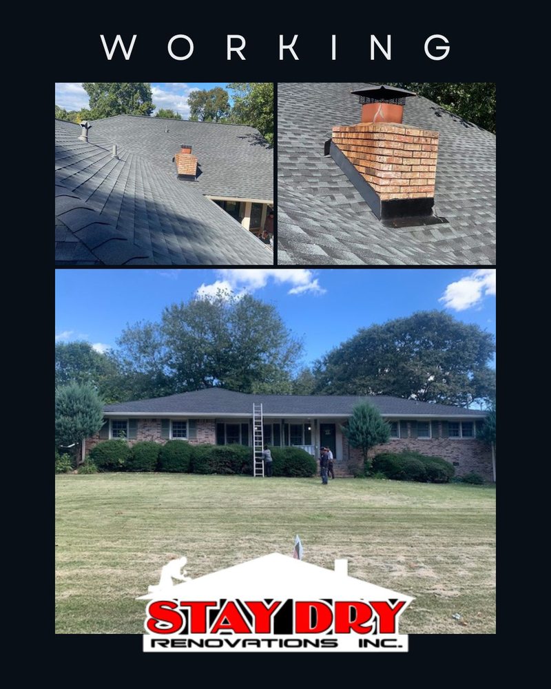 Slide of Stay Dry Renovations