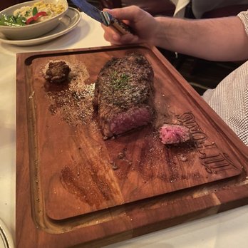 III Forks - My husbands steak! Part of it was on fire! So cool! - Steakhouses Near Me - Frisco, Texas III Forks - My husbands steak! Part of it was on fire! So cool! - Steakhouses Near Me - Frisco, Texas
