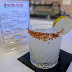 Revolución Tacos + Cantina - Great Margaritas.