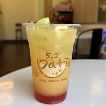 5.2 Patio - Tropical Sunset - Coffee & Tea Near Me - La Crescenta, California