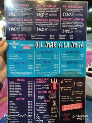 Menu photo 2 MESSA DE CHARRO Cancún, ROO