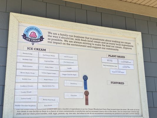 Menu photo 1 Rocky Point Ice Cream Port Moody, BC