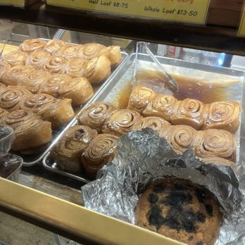 Cinnamon Roll Place - Cinnamon Rolls and Fruit Scone (at the front) - Bakeries Near Me - Kihei, Hawaii