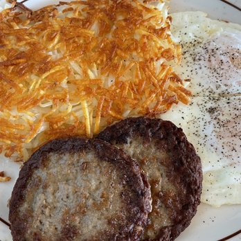 Foxy's Restaurant - Sausage Patties & Eggs @ Foxy's. - Breakfast & Brunch Near Me - Brookings, Oregon