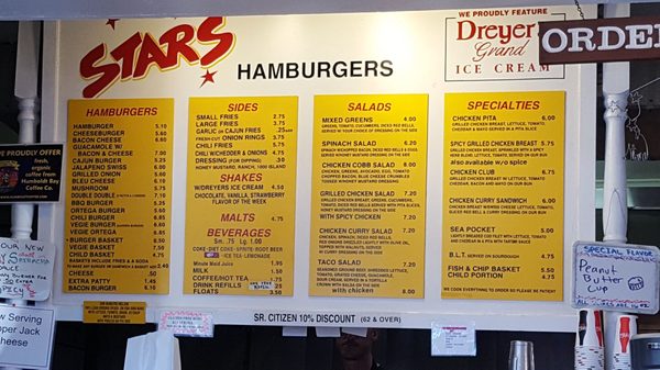 Menu photo 3 Eureka Stars Hamburgers Eureka, CA