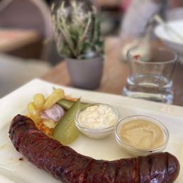 Grilled Spicy Sausage Grilled Spicy Sausage