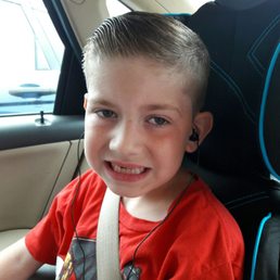 Jesse did an amazing job on my son's hair!
