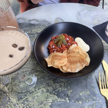 Le Coq - Espresso tini - French Near Me - La Jolla, California