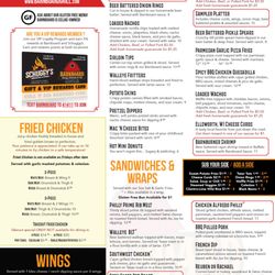 Barn Board Grill & Saloon - Menu 1/2