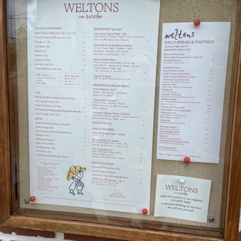 Weltons Tiny Bakeshop - Menu. Baked Goods change daily. - Bakeries Near Me - Charleston, South Carolina Weltons Tiny Bakeshop - Menu. Baked Goods change daily. - Bakeries Near Me - Charleston, South Carolina