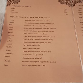 Taj Mahal - Menu - Indian Near Me - Almuñécar, GR Taj Mahal - Menu - Indian Near Me - Almuñécar, GR