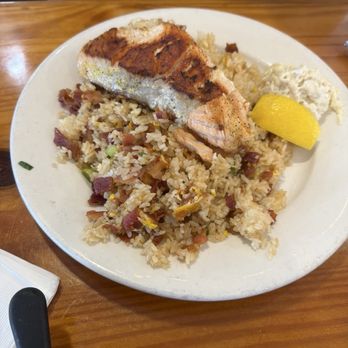 Back Home In Lahaina - Grilled salmon - Hawaiian Near Me - Carson, California