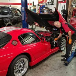 Petra Automotive - A/C service on a Dodge Viper.