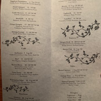 Figo Wine Bar - Allergy menu - Wine Bars Near Me - Chicago, Illinois