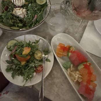Port Marina - Rainbow roll, tomato peach salad, sangria - Cocktail Bars Near Me - Cape May, New Jersey Port Marina - Rainbow roll, tomato peach salad, sangria - Cocktail Bars Near Me - Cape May, New Jersey