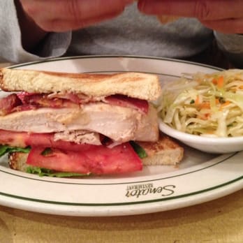 The Senator - Senator chicken club! Look at how huge that piece of chicken is! - Breakfast & Brunch Near Me - Toronto, Ontario