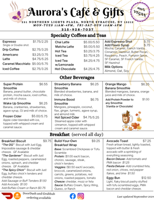 Aurora's Café and Gifts by null