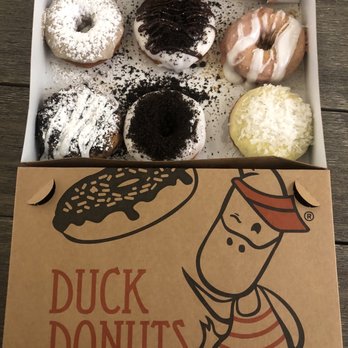 Duck Donuts - Half a dozen Duck Donuts fan favorite picks - Donuts Near Me - Irvine, California