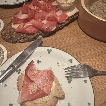 Edelweiss - Bacon with fresh horseradish - German Near Me - Frankfurt, HE Edelweiss - Bacon with fresh horseradish - German Near Me - Frankfurt, HE