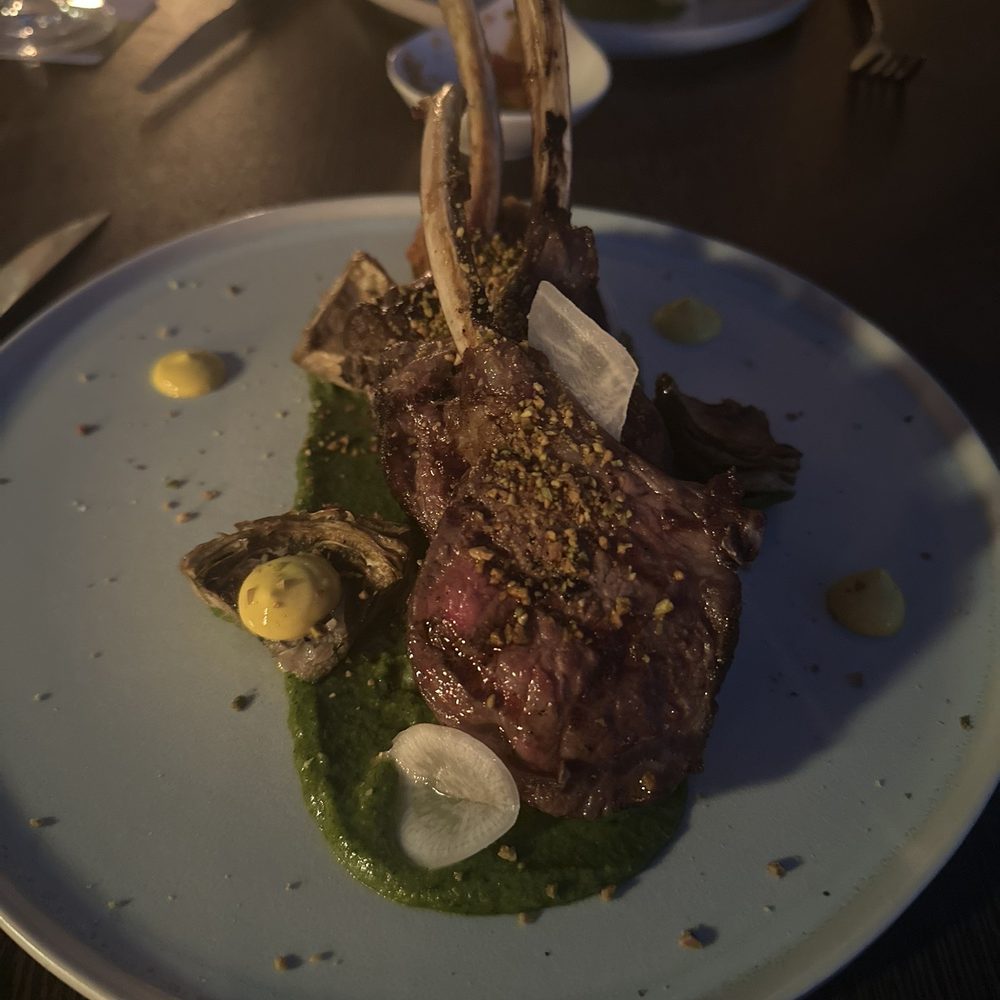 Splashes Restaurant - COLORADO RACK OF LAMB - New American Near Me - Laguna Beach, California Splashes Restaurant - COLORADO RACK OF LAMB - New American Near Me - Laguna Beach, California