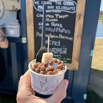 Tizzy K’s Cereal Ice Cream - Cocoa Puffs Flavored Ice Cream - Ice Cream & Frozen Yogurt Near Me - Providence, Rhode Island