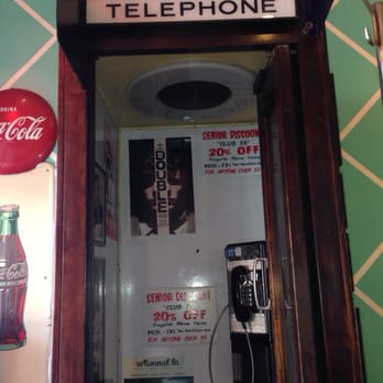 Cafe 50's - Telephone booth - Diners Near Me - Los Angeles, California