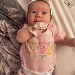 Julie Jensen, MD - Dr patten delivered this beautiful girl 8 weeks ago