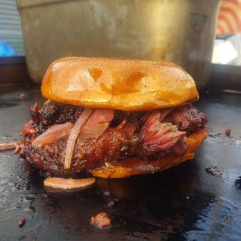 Boomin Barbecue - Pork cheek smash. - Barbeque Near Me - Hudson, Wisconsin