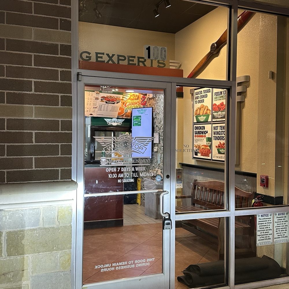 Wingstop - Entrance - Chicken Wings Near Me - Willis, Texas