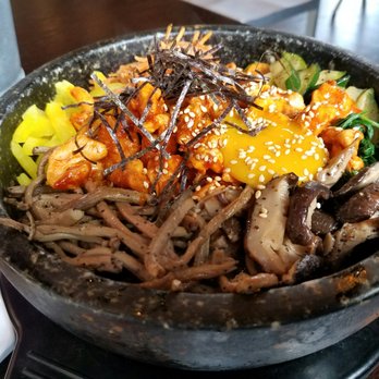 Bonchon - Spicy chicken bibimbap - Korean Near Me - Elk Grove, California Bonchon - Spicy chicken bibimbap - Korean Near Me - Elk Grove, California