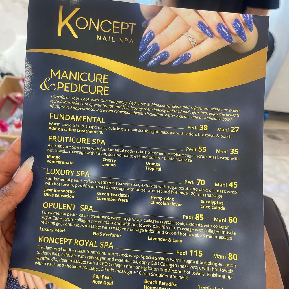 Koncept Nail Spa - Nail Salons Near Me - Alexandria, Virginia