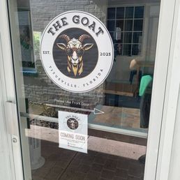 Exterior outside entrance of The Goat - Titusville, Florida Exterior outside entrance of The Goat - Titusville, Florida