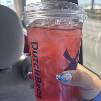 Dutch Bros Coffee - Sugar free green tea with strawberry and coconut - Coffee & Tea Near Me - North Las Vegas, Nevada Dutch Bros Coffee - Sugar free green tea with strawberry and coconut - Coffee & Tea Near Me - North Las Vegas, Nevada