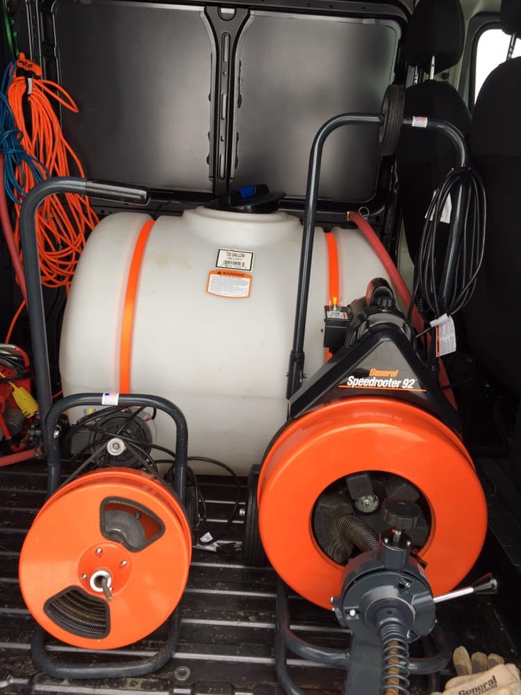 Slide of Mike's Drain Service