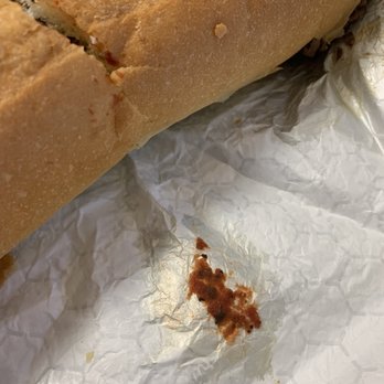 Uncle Sam's - Someone used a "dirty" tomato sauce covered knife to cut a Philly cheesesteak sandwich for a customer with a tomato allergy??? - Pizza Near Me - Phoenix, Arizona