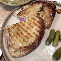 Cheddar & Onion grilled cheese