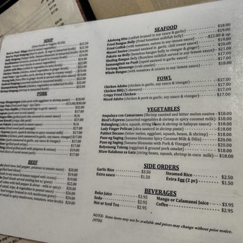 Karilagan - Karilagan Menu 4/2026 - Filipino Near Me - South San Francisco, California Karilagan - Karilagan Menu 4/2026 - Filipino Near Me - South San Francisco, California