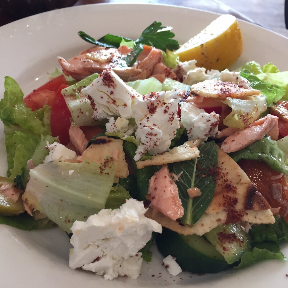 Barrenjoey House - Roasted salmon salads - Seafood Near Me - Palm Beach, NSW