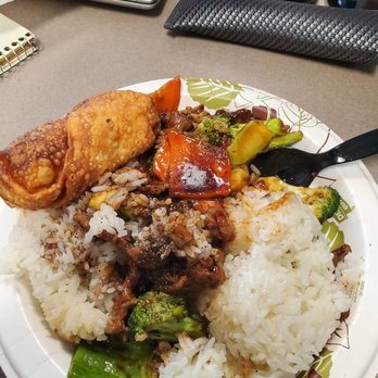 Chinatown Restaurant - a plate of rice, meat and vegetables - Chinese Near Me - Watertown, Wisconsin Chinatown Restaurant - a plate of rice, meat and vegetables - Chinese Near Me - Watertown, Wisconsin